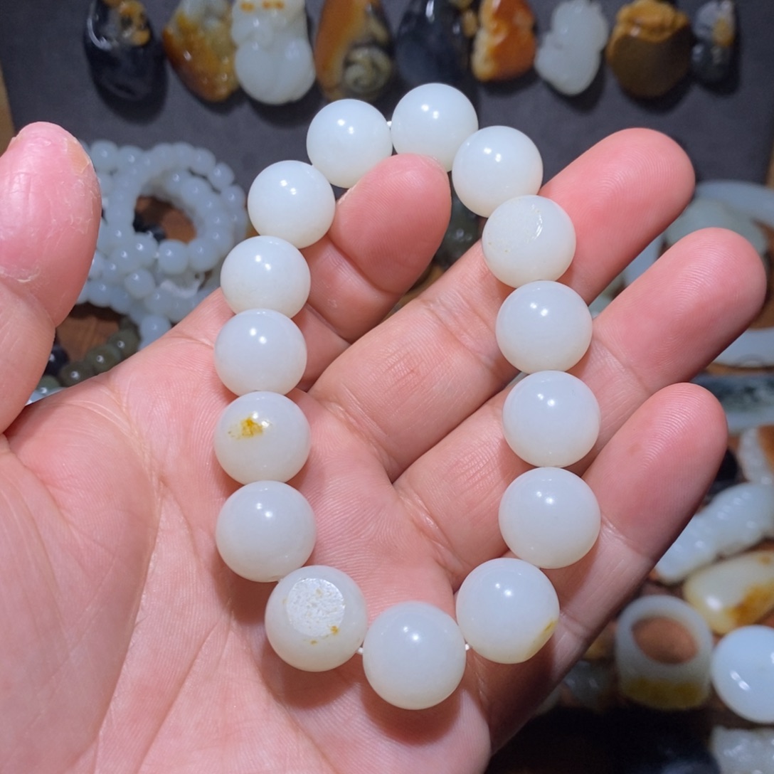 和田玉颈饰未镶嵌王*慧