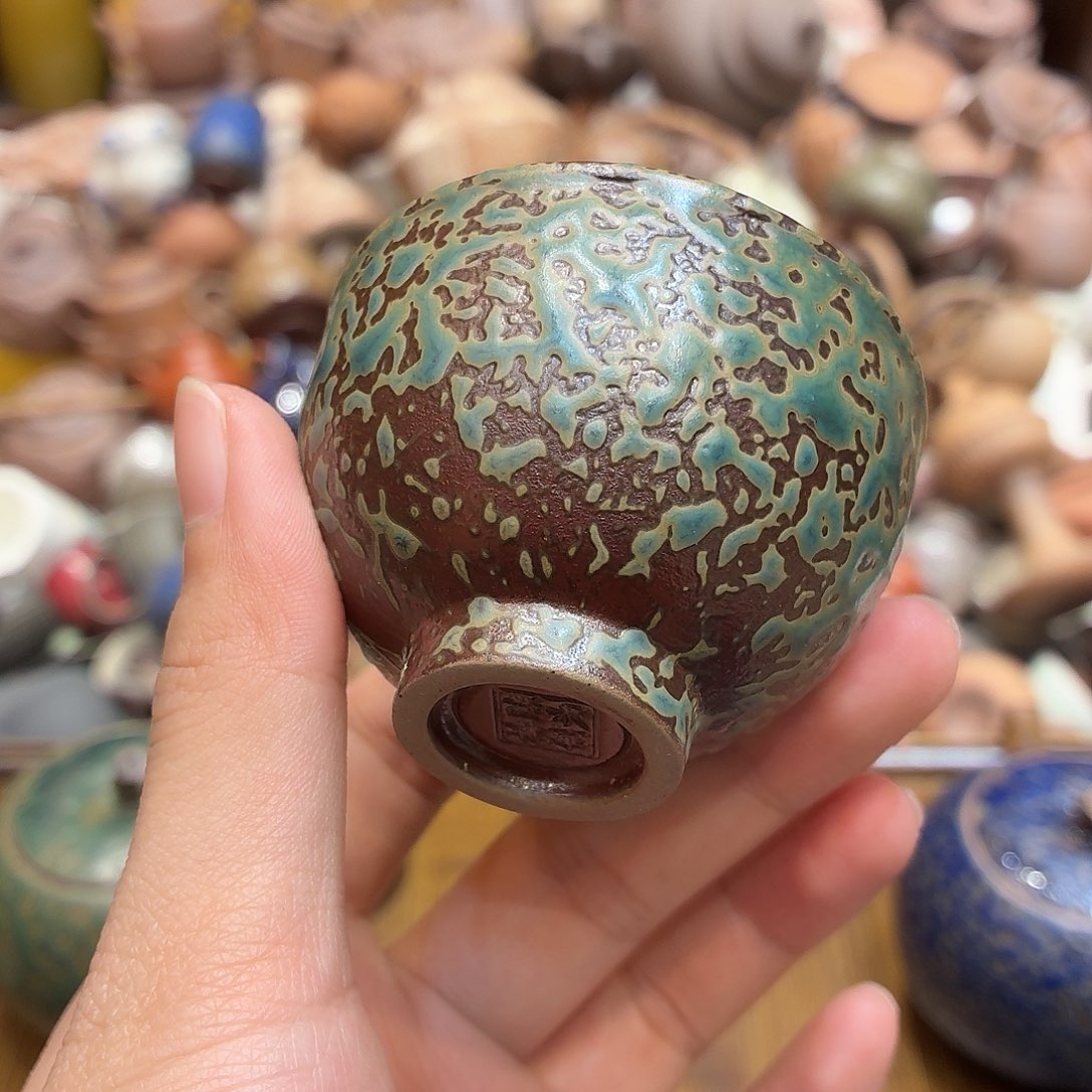 柴烧老岩泥茶器皿