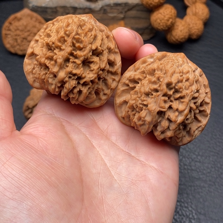 桃核把件尺寸45星星