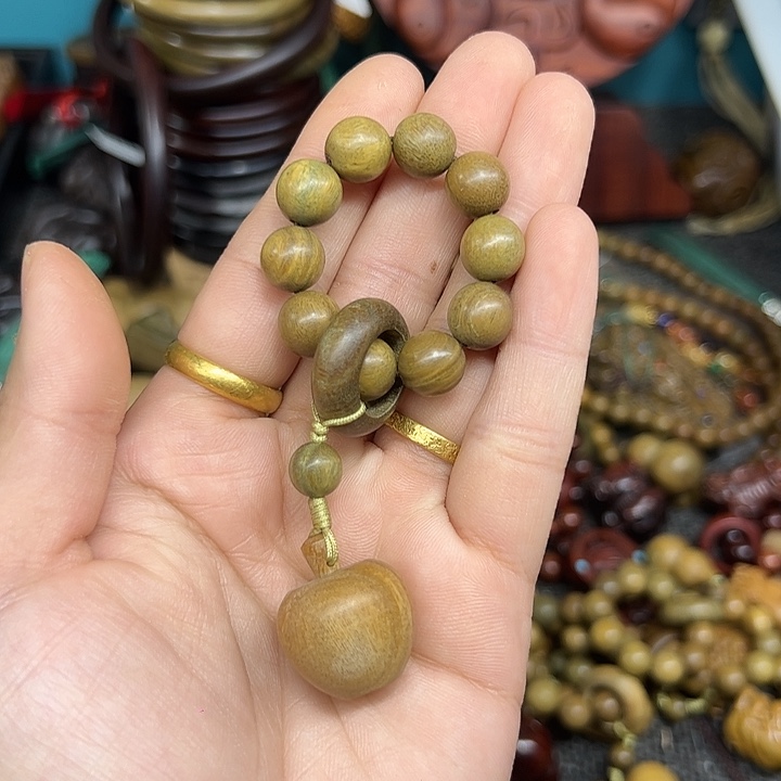 维腊木（绿檀）手串/手链