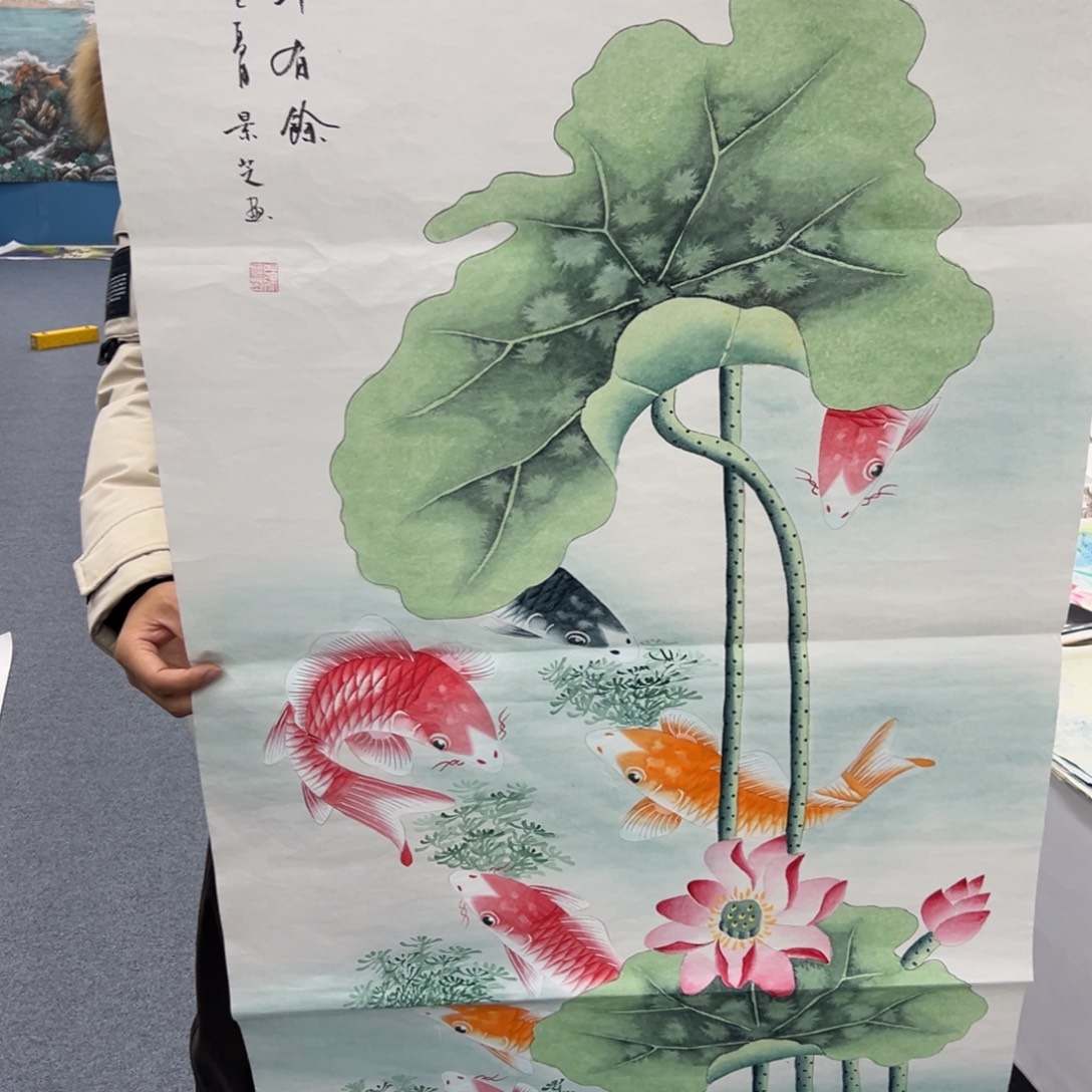 国画国画纯手绘欣赏