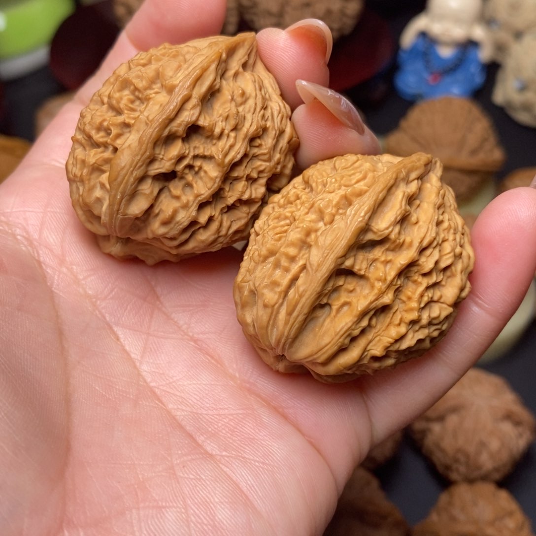 文玩核桃把件全品南疆异型33