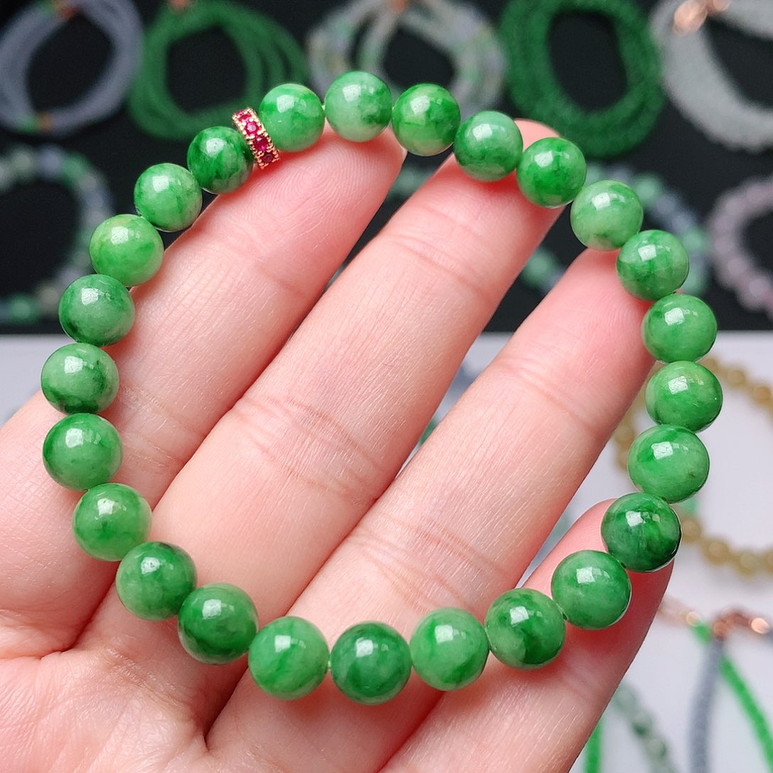 翡翠手链未镶嵌翡翠