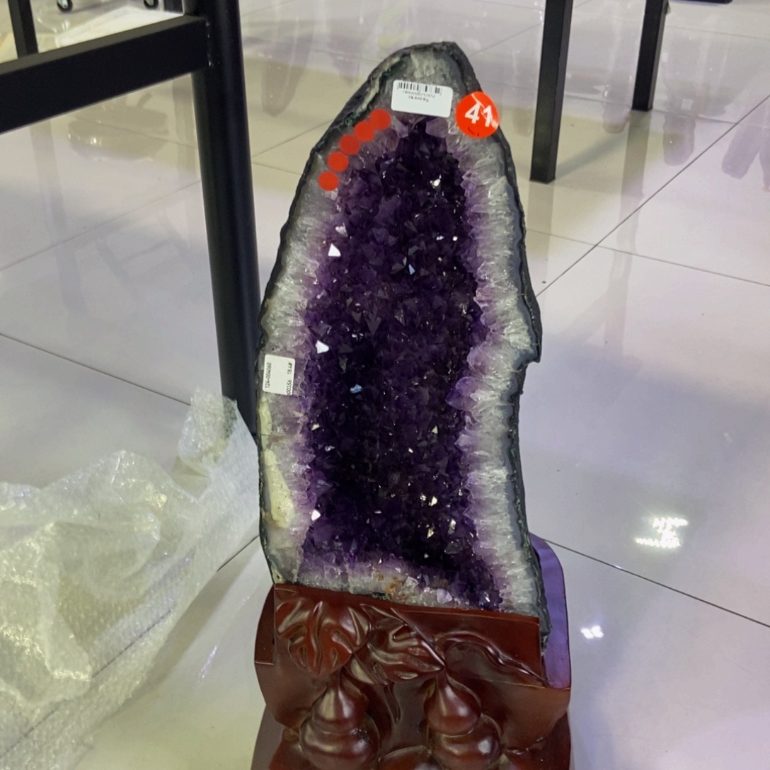 人***乐水晶未镶嵌大型摆件（非配饰）