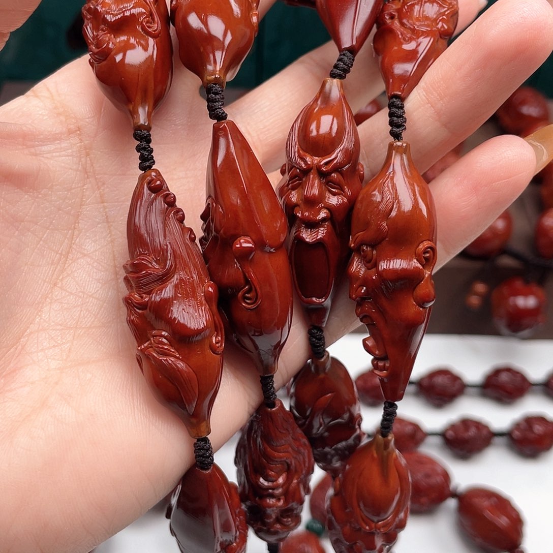 橄榄核手串永**弃十八罗汉