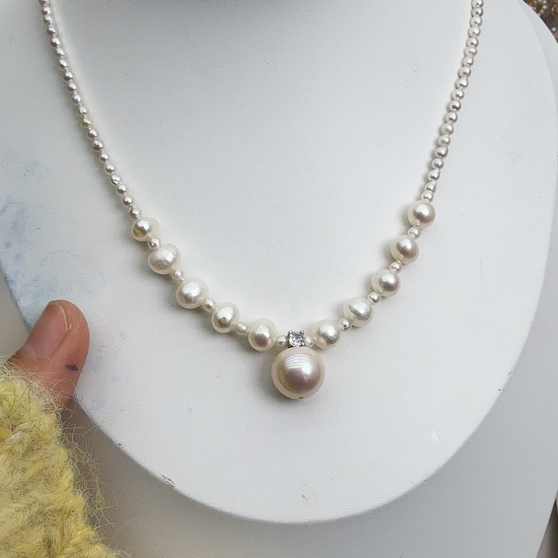 未镶嵌淡水珍珠颈饰
