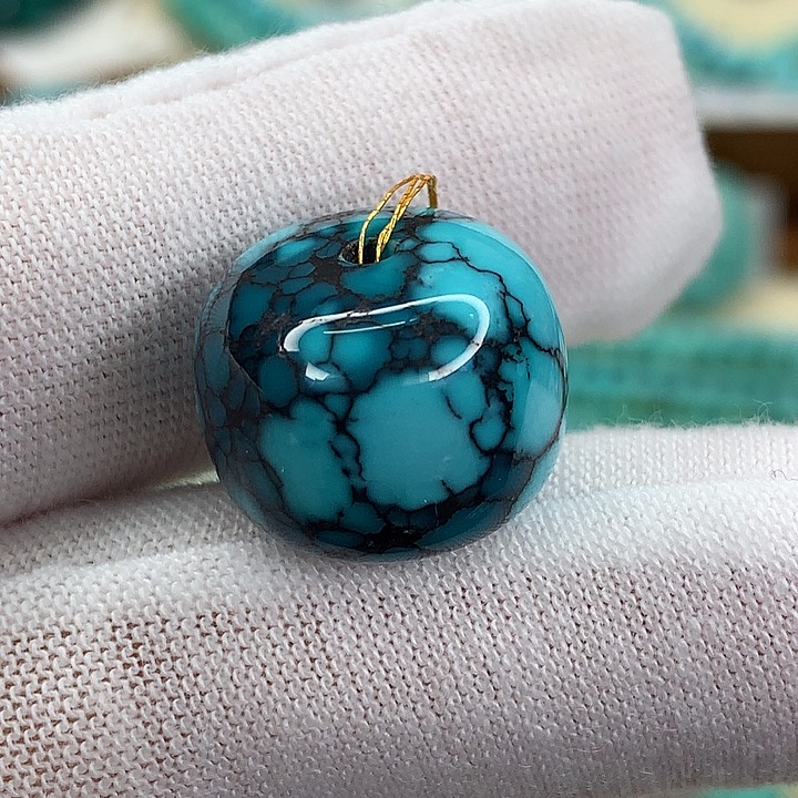 绿松石挂件未镶嵌