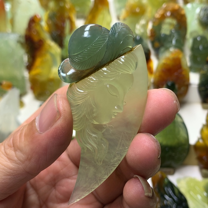 和田玉（糖玉）珠宝半成品未镶嵌