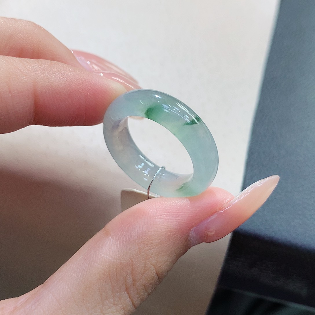 未镶嵌戒指翡翠14号