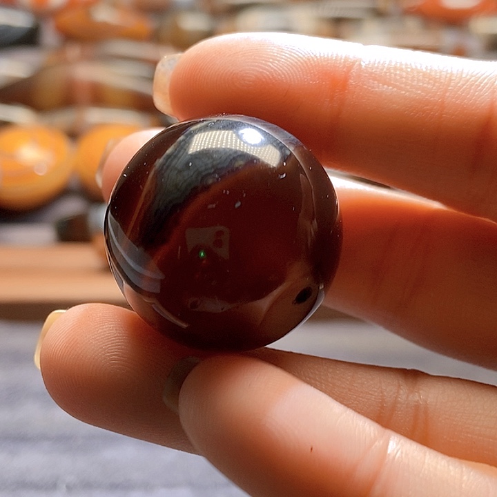 锦***哥玛瑙/玉髓未镶嵌吊坠(不含链)