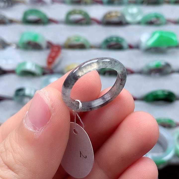 翡翠戒指未镶嵌16号