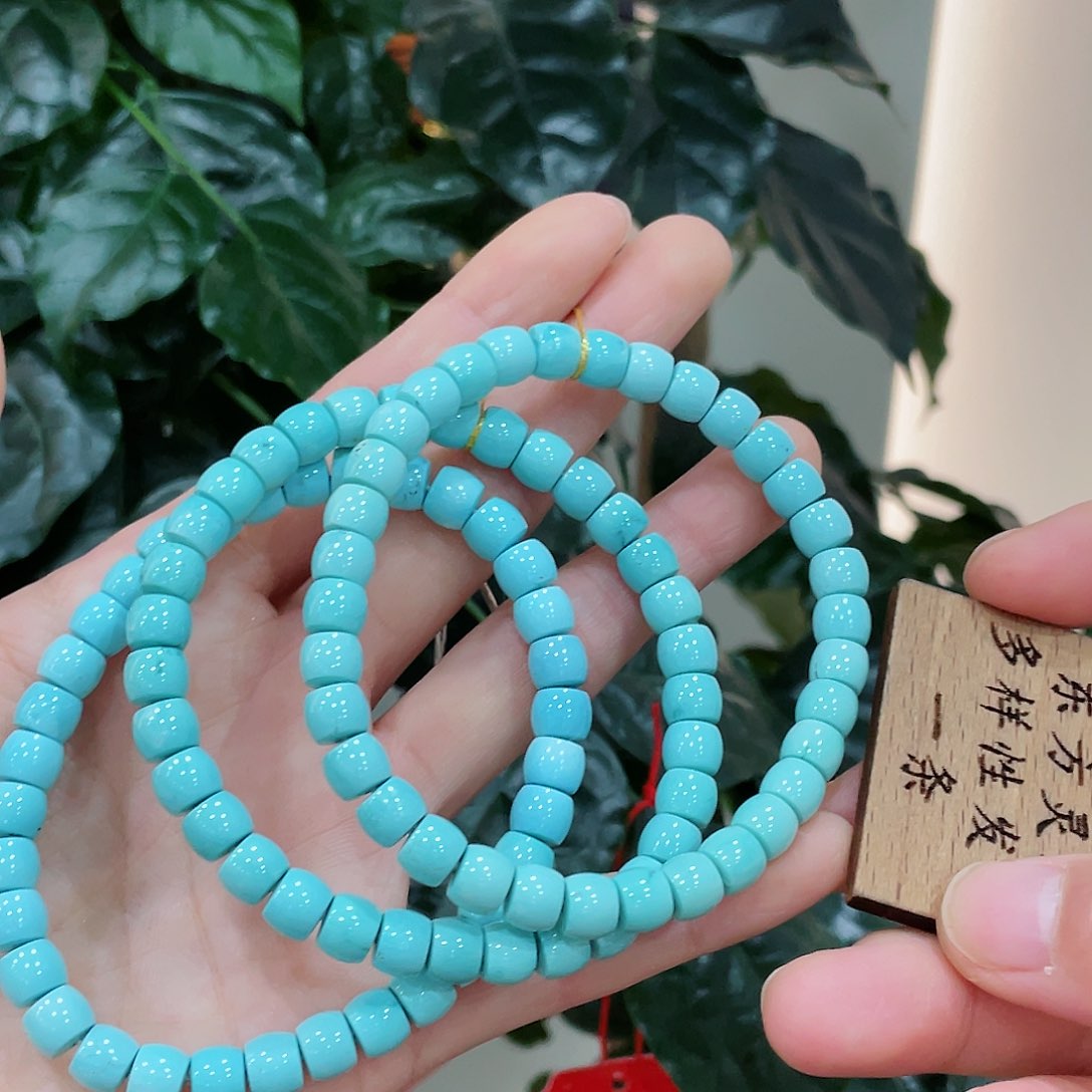 绿松石手串未镶嵌