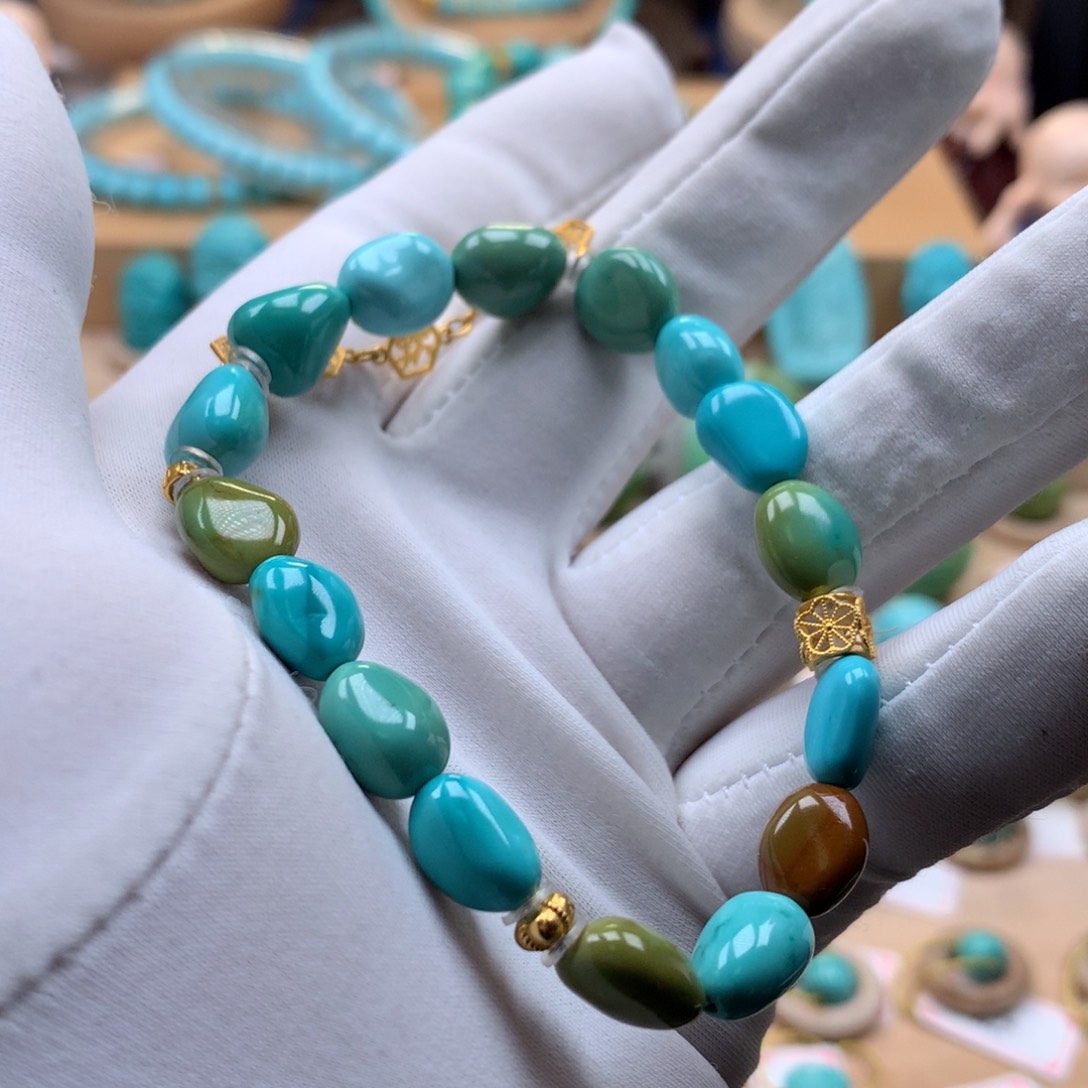 绿松石珠宝奇石未镶嵌