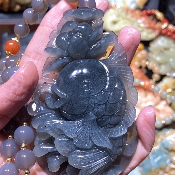 岫玉毛衣链未镶嵌