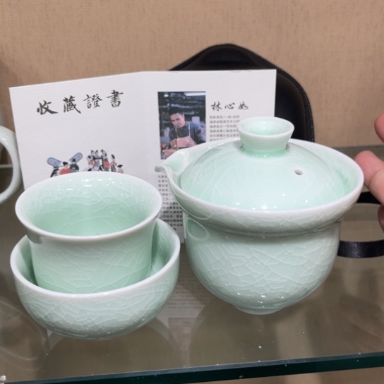 陶瓷茶具汝瓷茶具