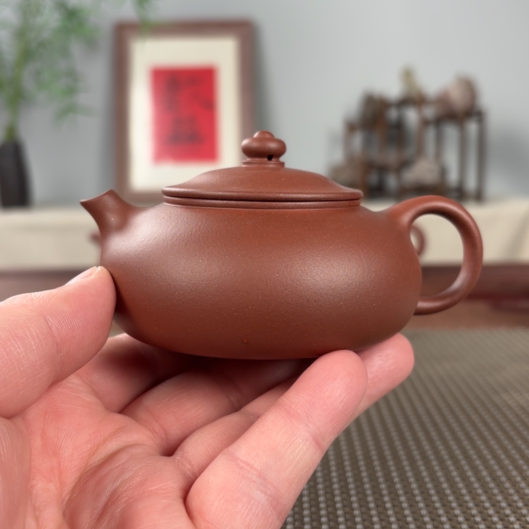 紫砂茶壶黄龙山原矿紫砂壶150