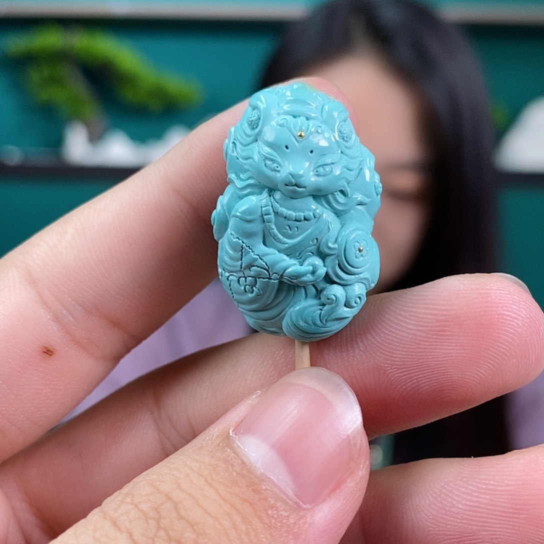 绿松石珠宝奇石未镶嵌