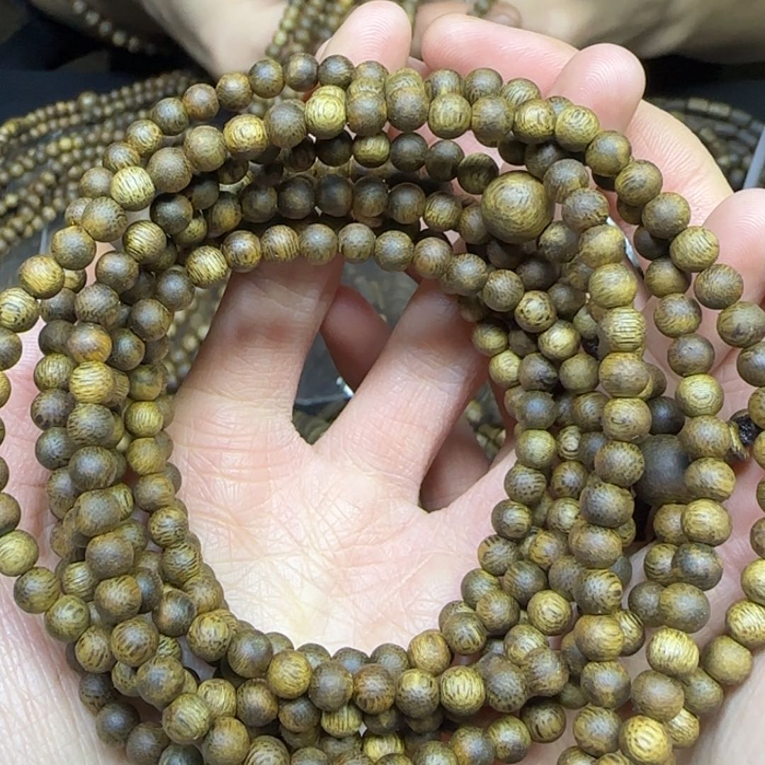 沉香碎屑沉香+0.5圆珠多圈8克加多样性发一