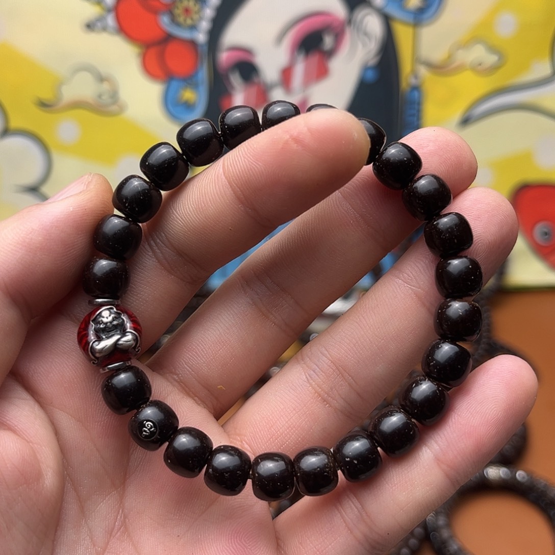 阳***山椰蒂手串98老型恶僧