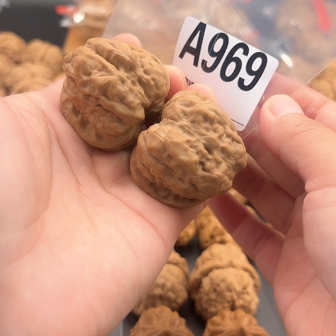文玩核桃把件蛙蛙全品39肚42