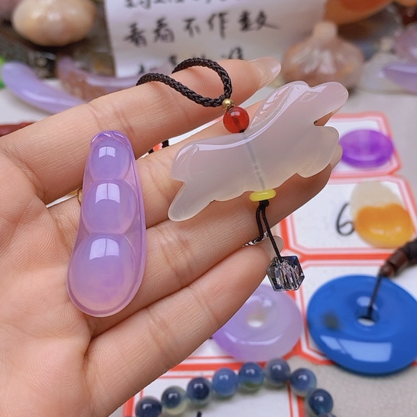 【闪购商品】未镶嵌玛瑙/玉髓珠宝半成品星****3