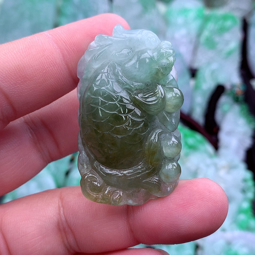 翡翠吊坠(不含链)未镶嵌