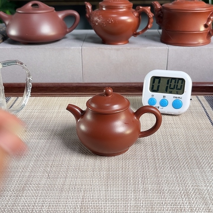 喜***过茶壶紫砂宜兴原矿手工紫砂壶