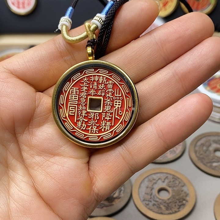 A***璐铜现代仿制工艺文创铜币 