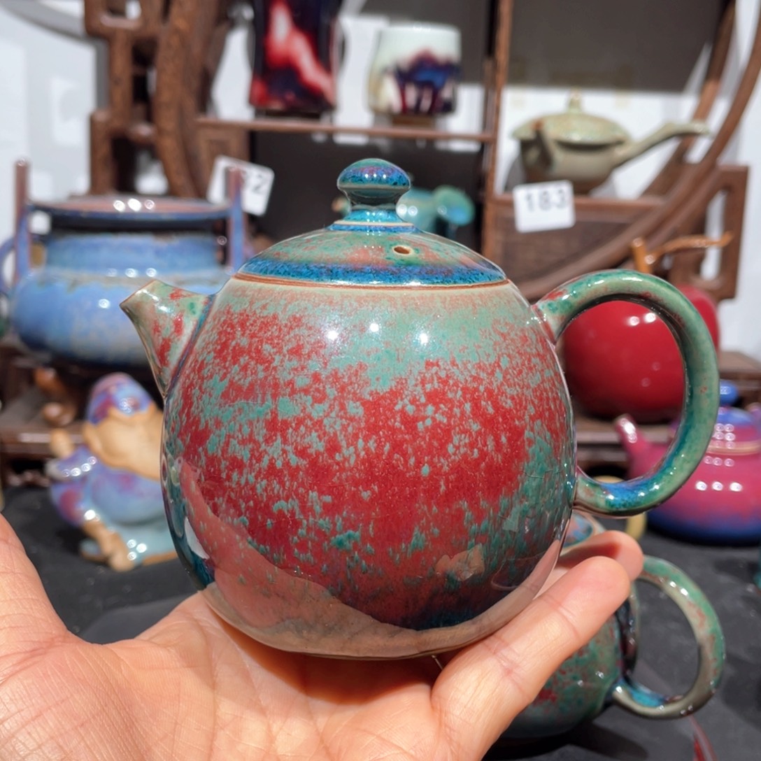 中国神后钧瓷茶器