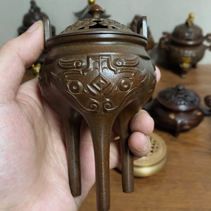 铜盛世铜炉铜器工艺品