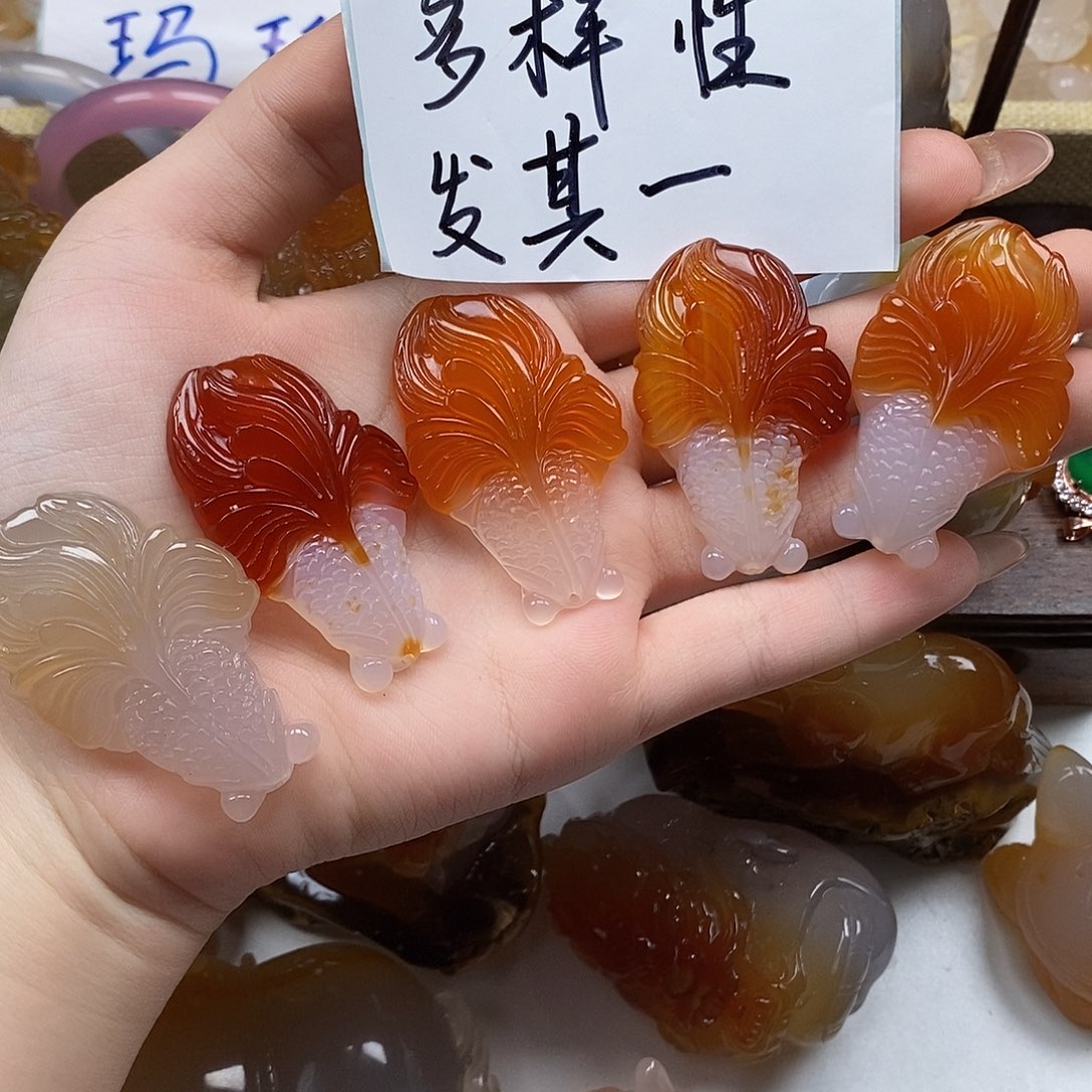 玛瑙/玉髓未镶嵌颈饰