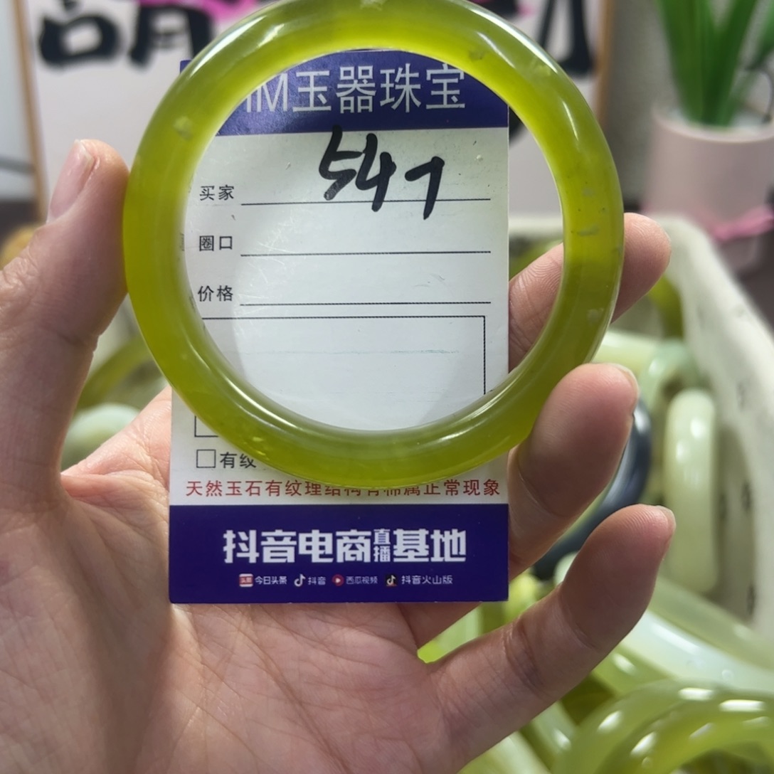 蛇纹石玉手镯未镶嵌221