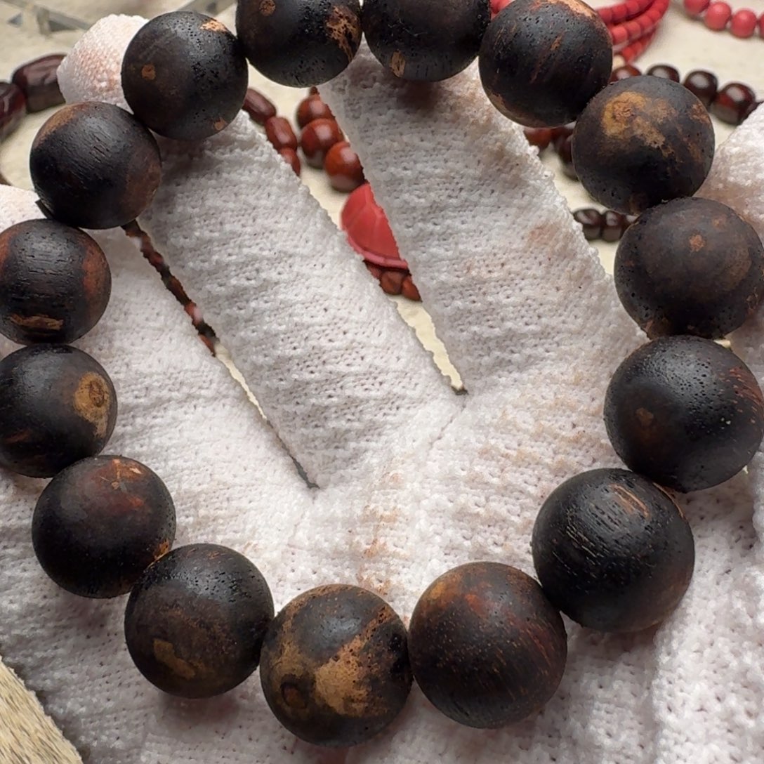 m***o手串/手链小叶紫檀降真香 缅甸小叶