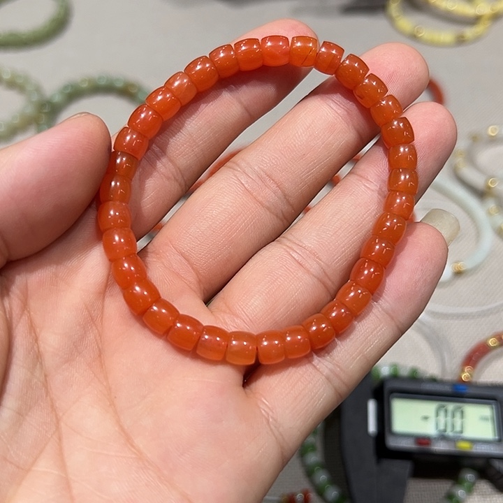 手链未镶嵌南红玛瑙