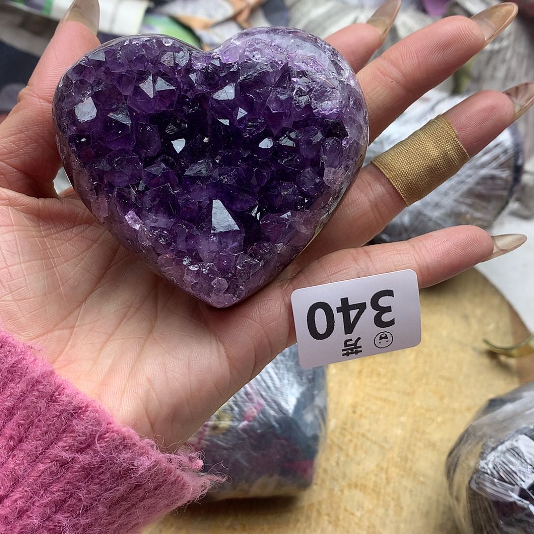 紫晶大型摆件（非配饰）未镶嵌