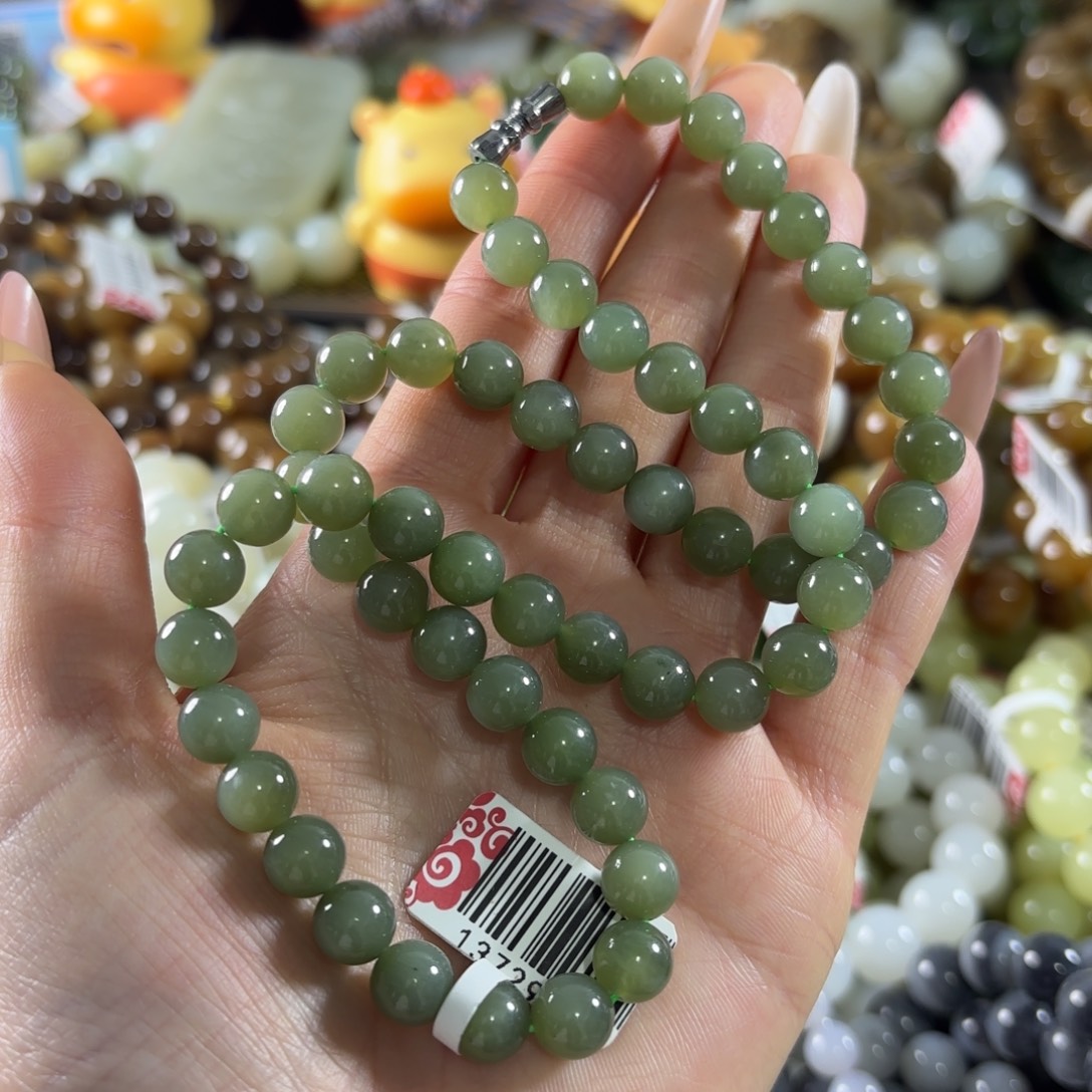 和田玉未镶嵌手串23