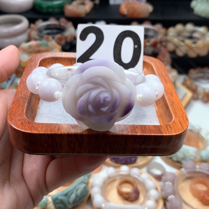 石英质玉手链未镶嵌