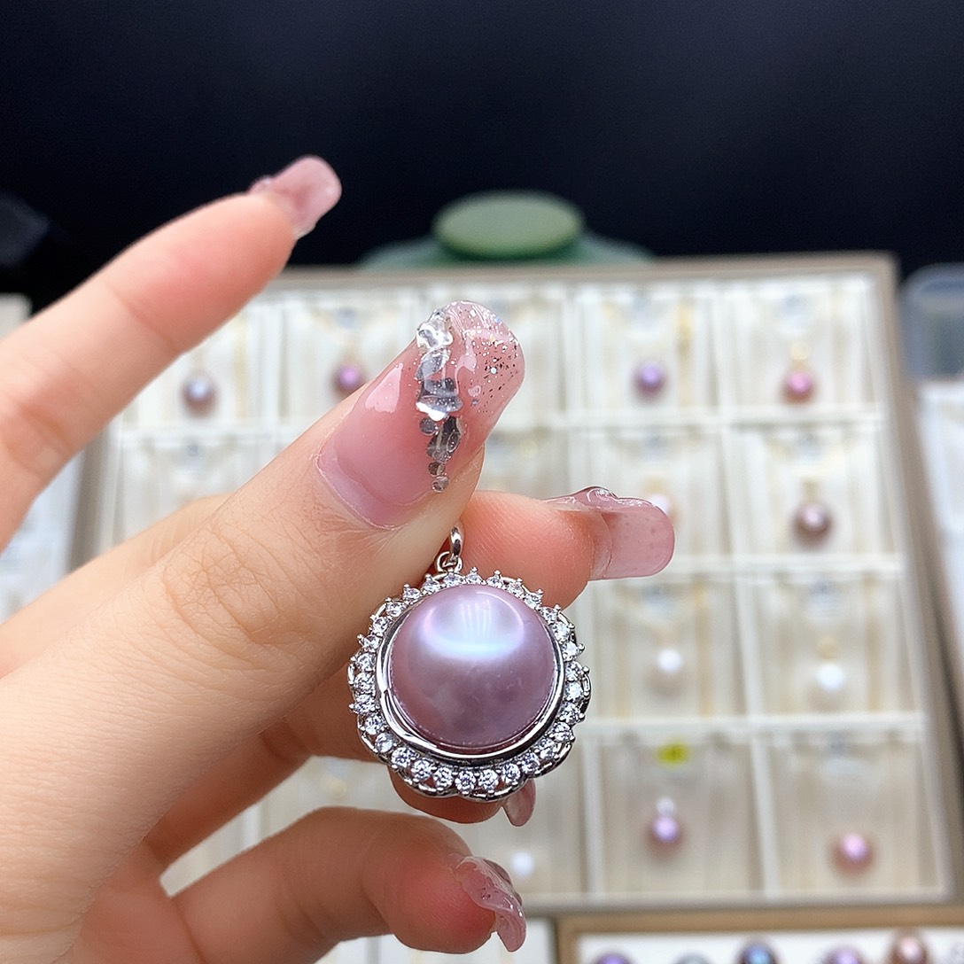 淡水珍珠颈饰合金