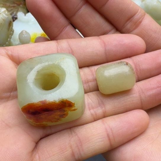 和田玉挂件未镶嵌#****$