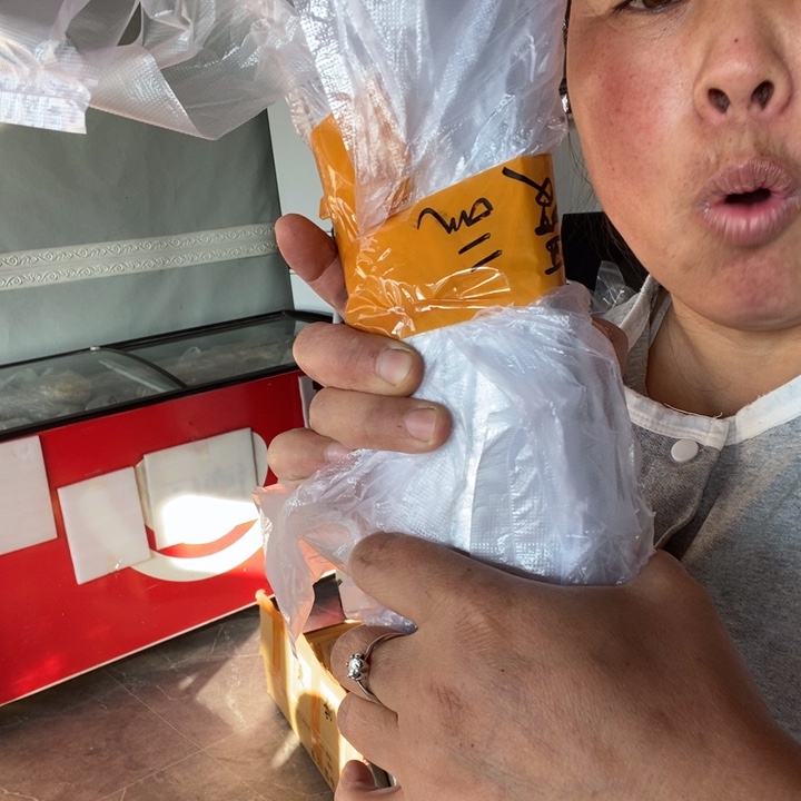 俏***走中国大陆渤海湾野生刀鱼瑕2条俏夕阳