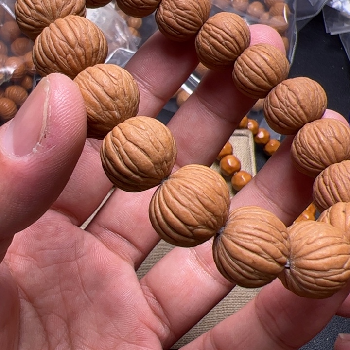 猴头核桃手串土坷垃