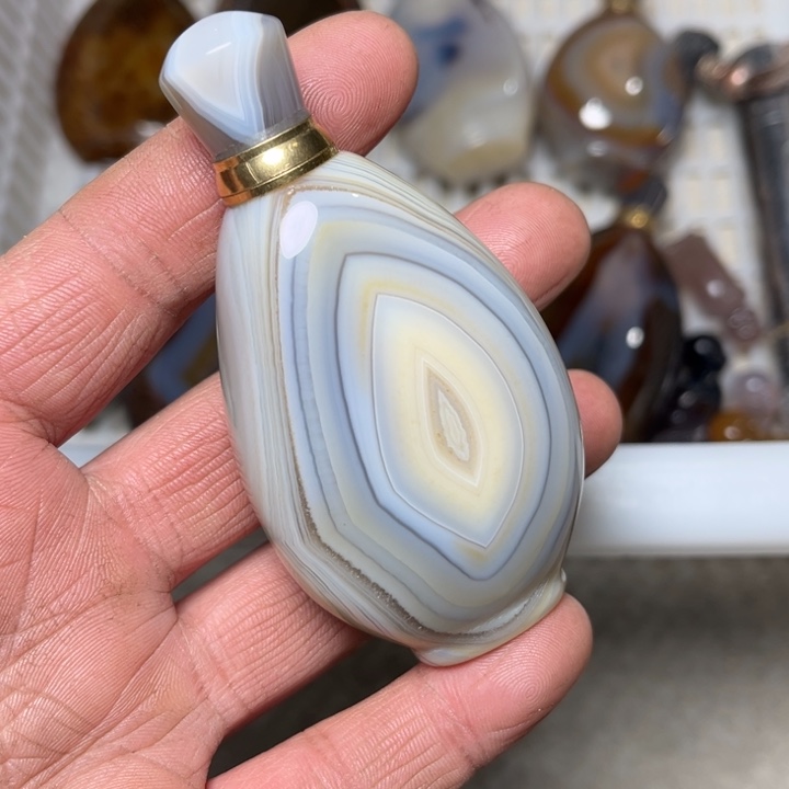 玛瑙/玉髓珠宝奇石未镶嵌喵*妖
