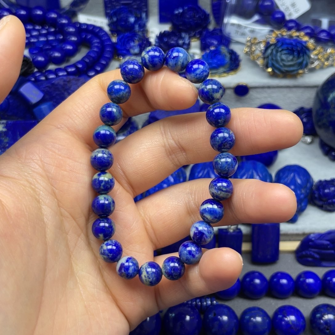 青金石手串8+未镶嵌