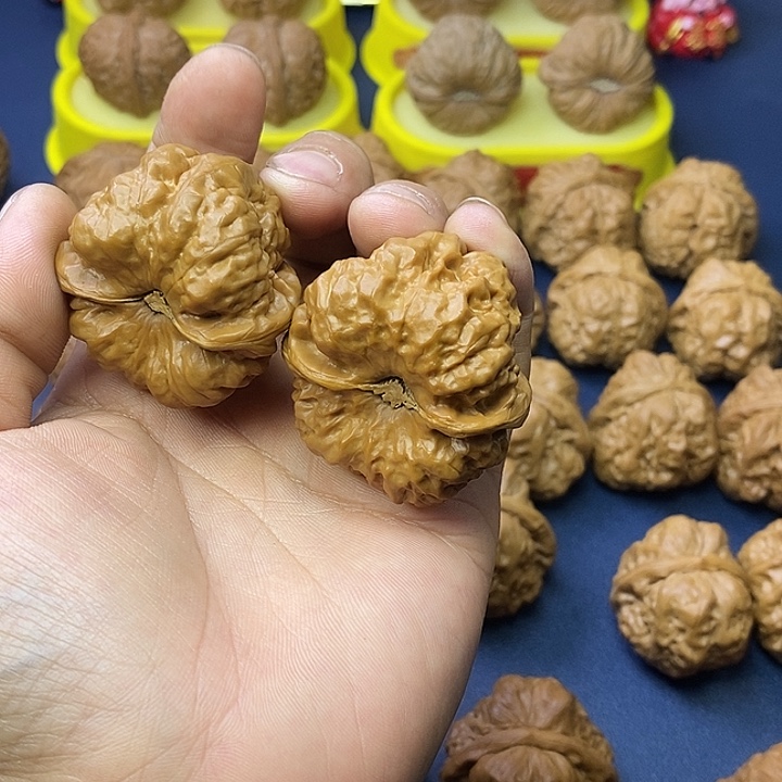 抱***钱把件文玩核桃蛤蟆