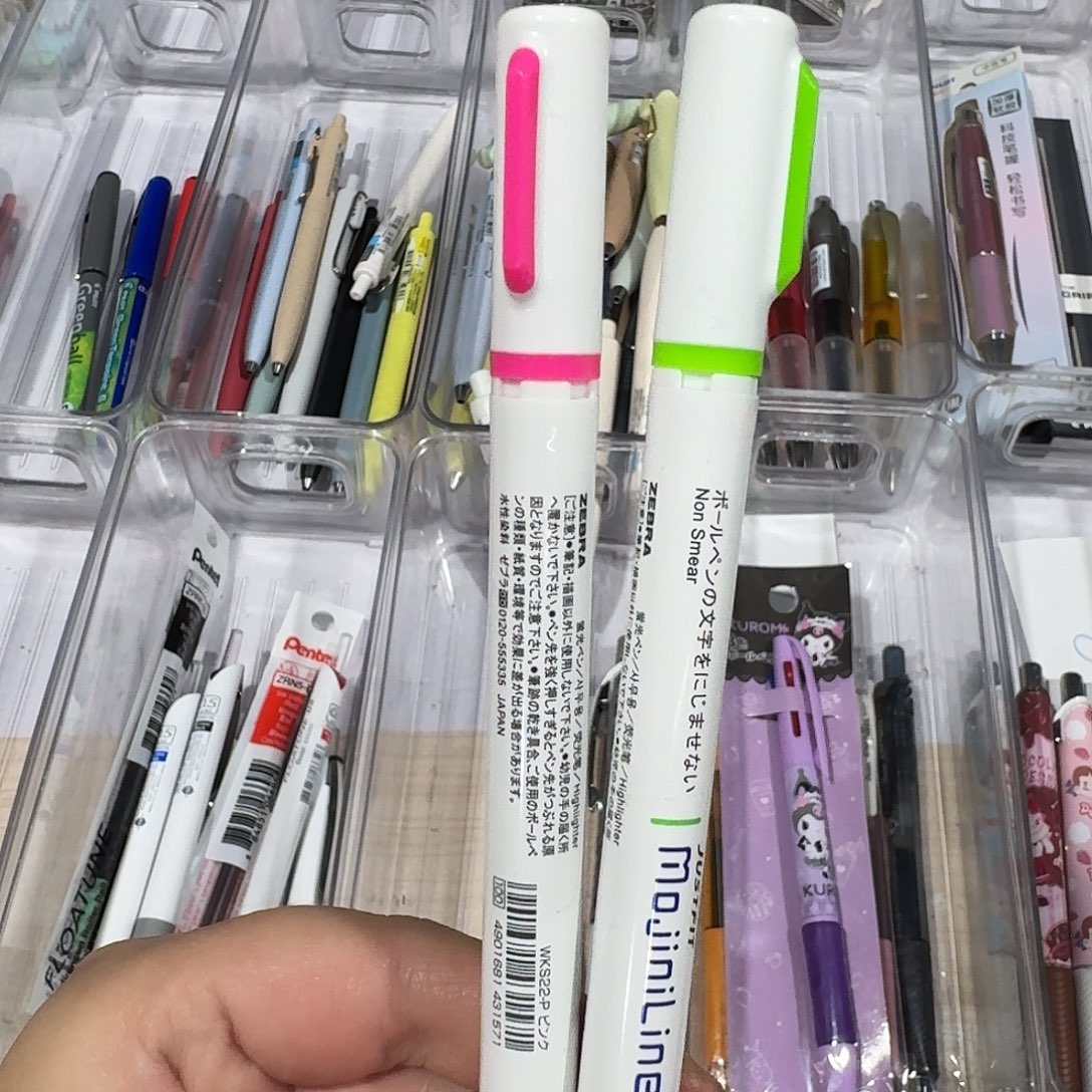 便携式不晕染荧光笔两只