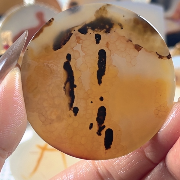 玛瑙/玉髓合金颈饰