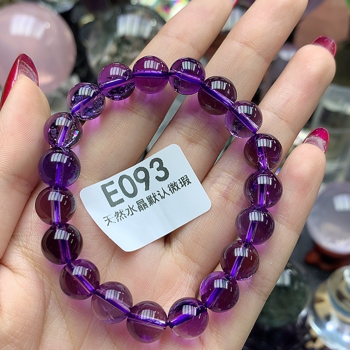 水晶水晶10+未镶嵌兰**儿手串