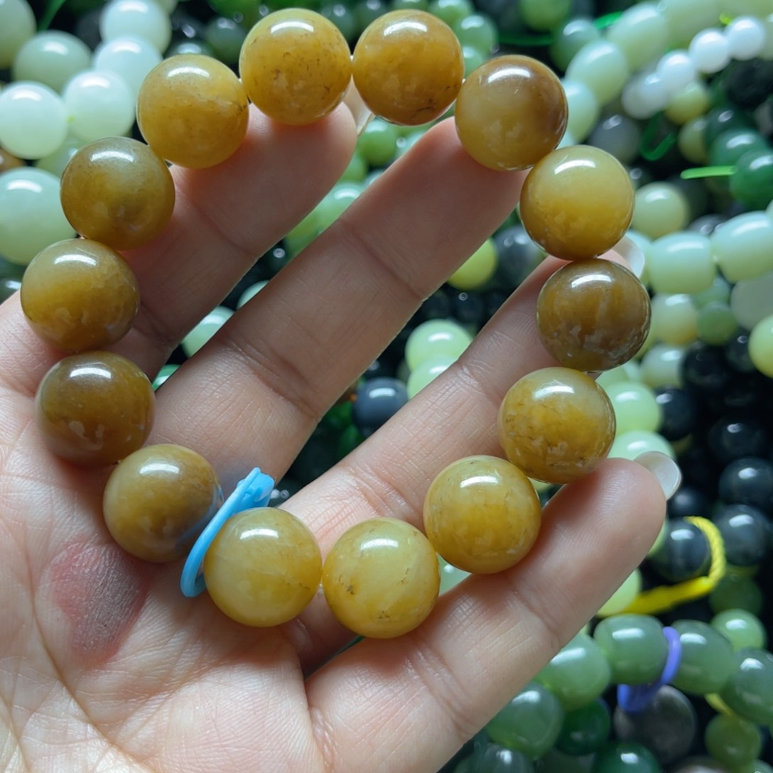 和田玉手链未镶嵌