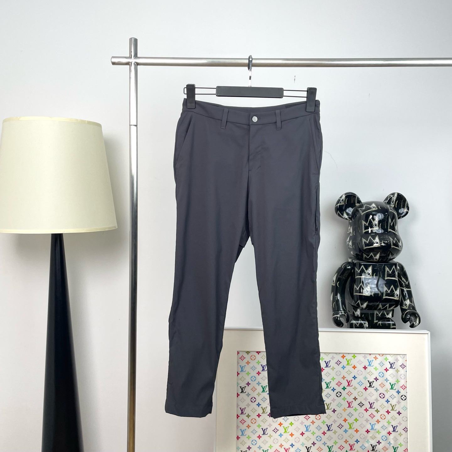 99新 lululemon/露露乐蒙 5235/lululemon/纯色休闲运动长裤/31码
