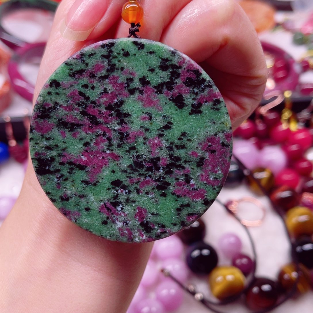 未镶嵌红宝石项链